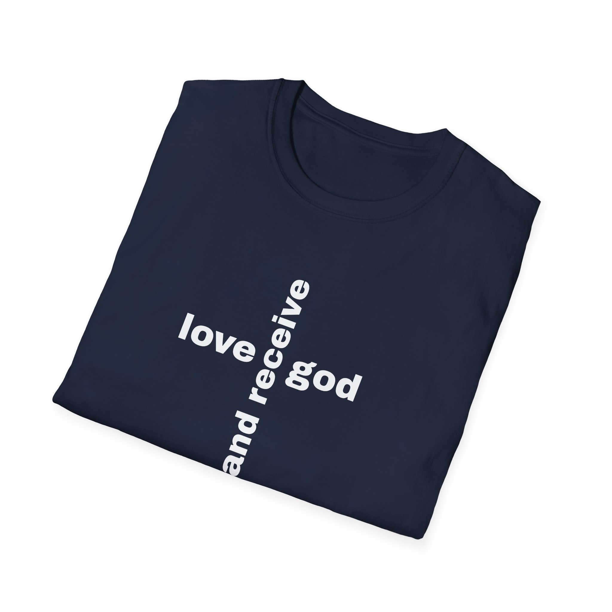 Love God - Unisex Softstyle T-Shirt - Image 12
