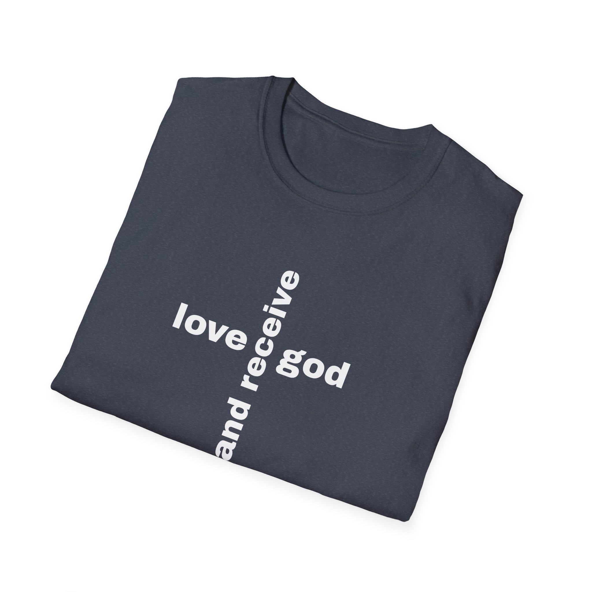 Love God - Unisex Softstyle T-Shirt - Image 16