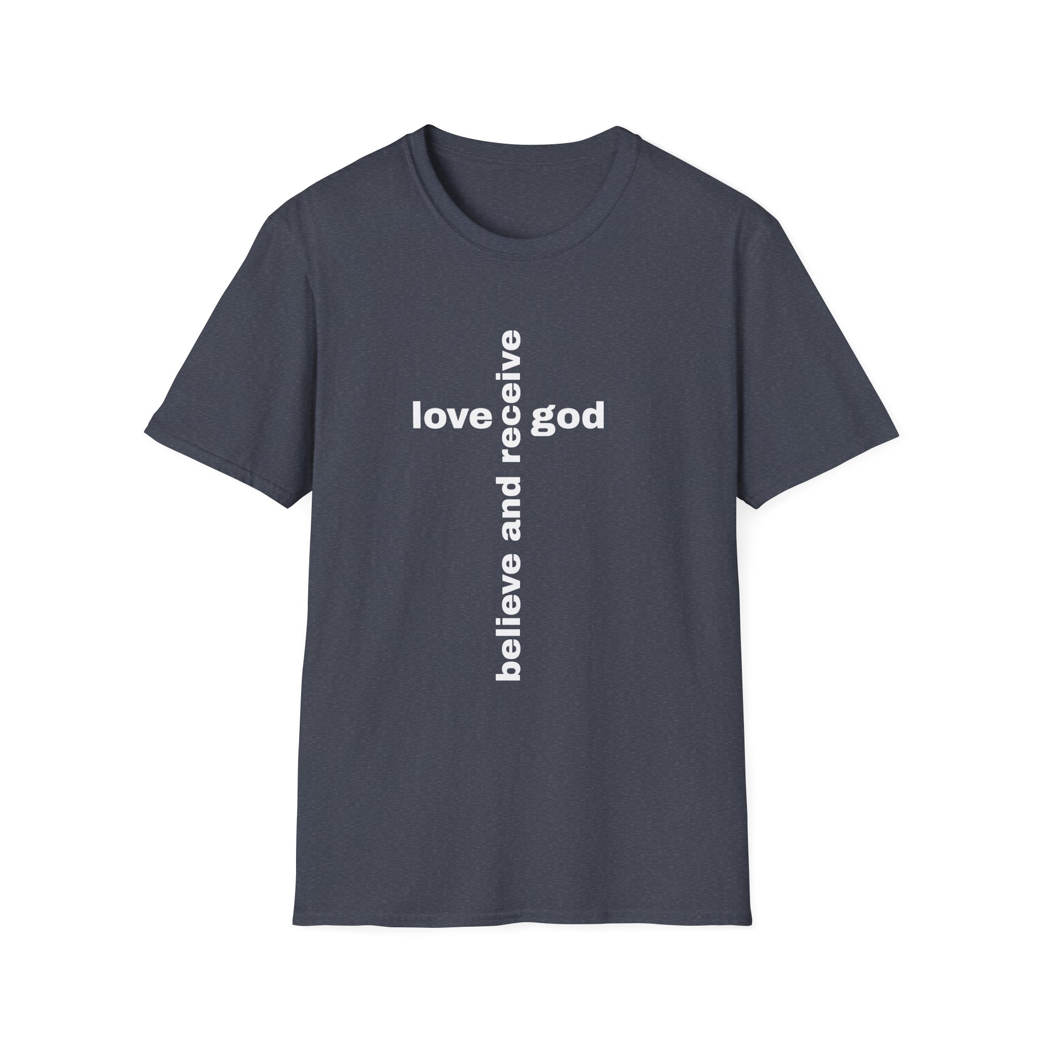 Love God - Unisex Softstyle T-Shirt - Image 13