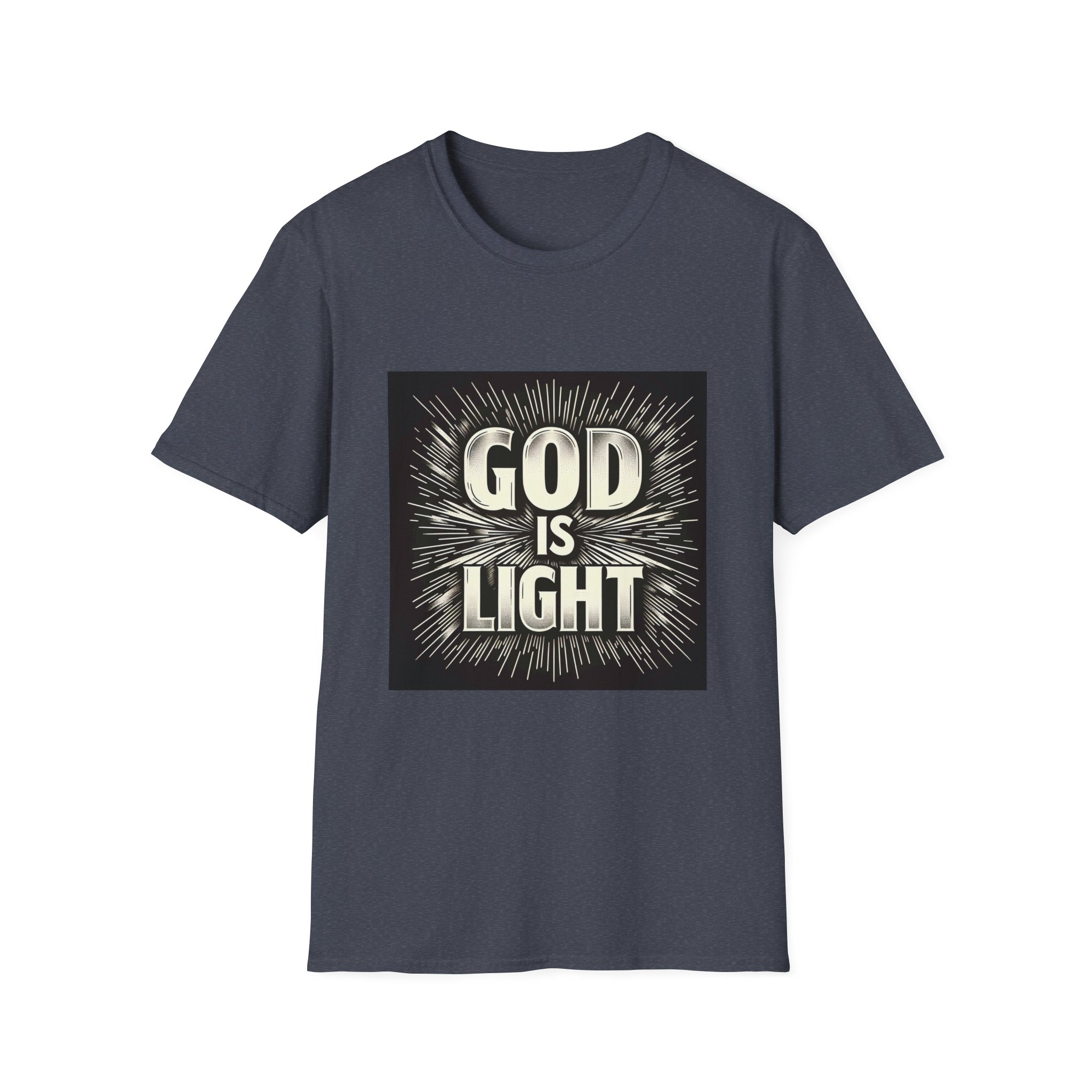 God Is :Light - Unisex Softstyle T-Shirt - Image 13