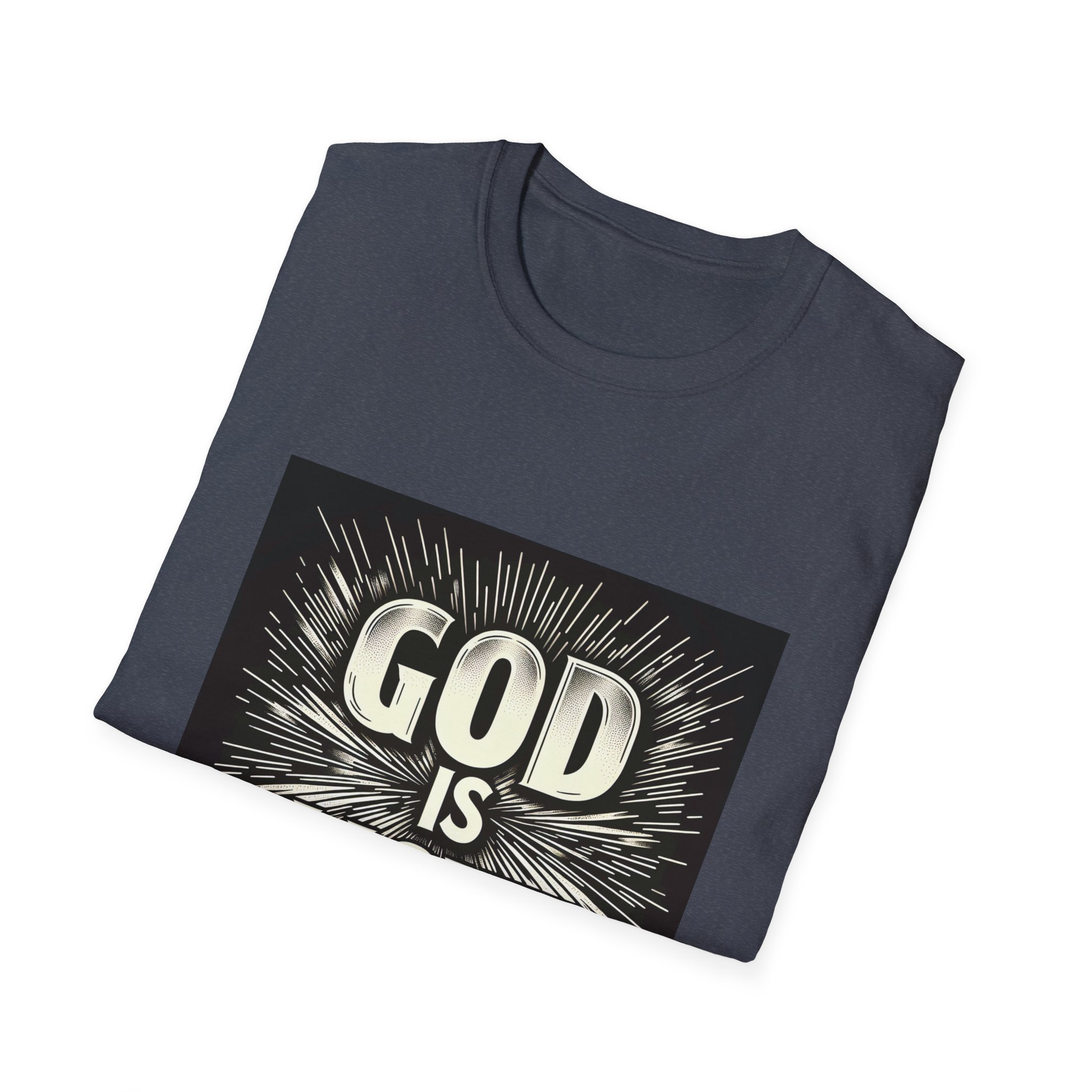 God Is :Light - Unisex Softstyle T-Shirt - Image 16